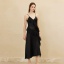 dongguan loungewear factory, dongguan loungewear silk slip dress  supplier
