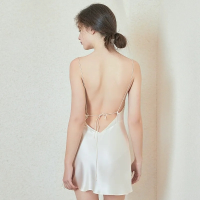 dongguan loungewear factory, dongguan loungewear  silk slip dress  supplier