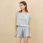 dongguan loungewear factory, dongguan loungewear silk women suits  supplier