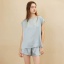 dongguan loungewear factory, dongguan loungewear silk women suits  supplier