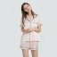 dongguan loungewear factory, dongguan loungewear silk women suits  supplier