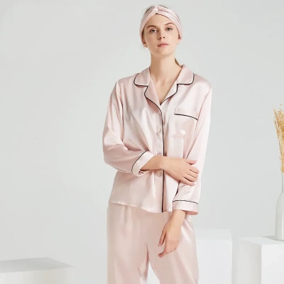 dongguan loungewear factory, dongguan loungewear  silk women suits  supplier