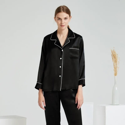 dongguan loungewear factory, dongguan loungewear  silk women suits  supplier