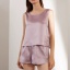 dongguan loungewear factory, dongguan loungewear silk women suits  supplier