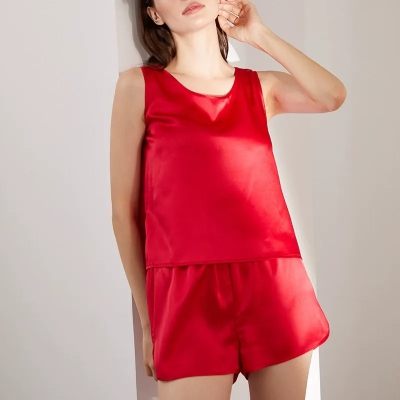 dongguan loungewear factory, dongguan loungewear  silk women suits  supplier