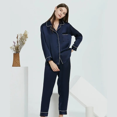 dongguan loungewear factory, dongguan loungewear silk women suits supplier