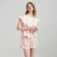 dongguan loungewear factory, dongguan loungewear silk women suits  supplier