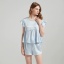 dongguan loungewear factory, dongguan loungewear silk women suits  supplier