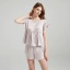 dongguan loungewear factory, dongguan loungewear silk women suits  supplier