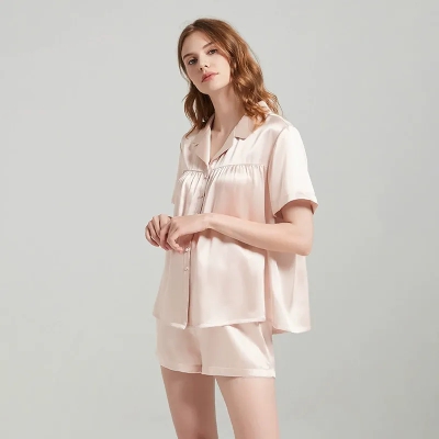 dongguan loungewear factory, dongguan loungewear  silk women suits  supplier