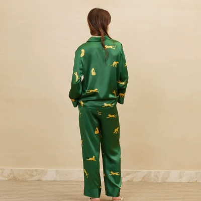 dongguan loungewear factory, dongguan loungewear  silk women suits  supplier