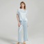 dongguan loungewear factory, dongguan loungewear silk women suits  supplier