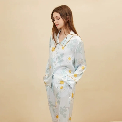 dongguan loungewear factory, dongguan loungewear silk women suits  supplier