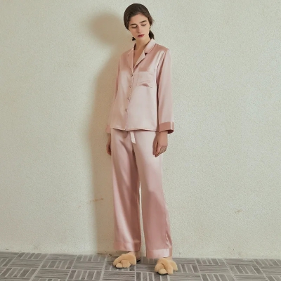 dongguan loungewear factory, dongguan loungewear silk women suits  supplier