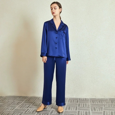 dongguan loungewear factory, dongguan loungewear silk women suits supplier