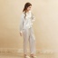 dongguan loungewear factory, dongguan loungewear silk women suits  supplier