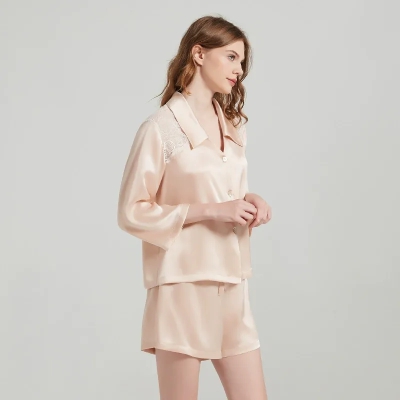 dongguan loungewear factory, dongguan loungewear silk women suits supplier