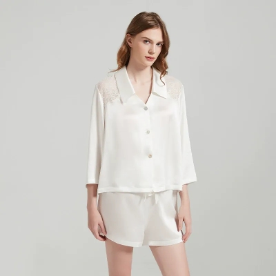 dongguan loungewear factory, dongguan loungewear silk women suits supplier