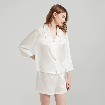 dongguan loungewear factory, dongguan loungewear silk women suits supplier