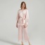 dongguan loungewear factory, dongguan loungewear silk women suits  supplier