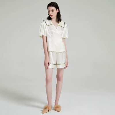 dongguan loungewear factory, dongguan loungewear  silk women suits  supplier