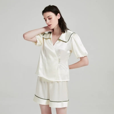 dongguan loungewear factory, dongguan loungewear silk women suits  supplier