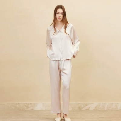 dongguan loungewear factory, dongguan loungewear silk women suits supplier