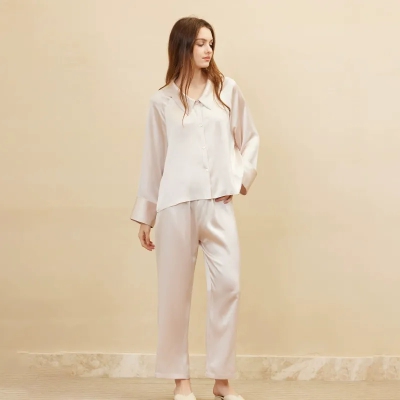 dongguan loungewear factory, dongguan loungewear silk women suits  supplier