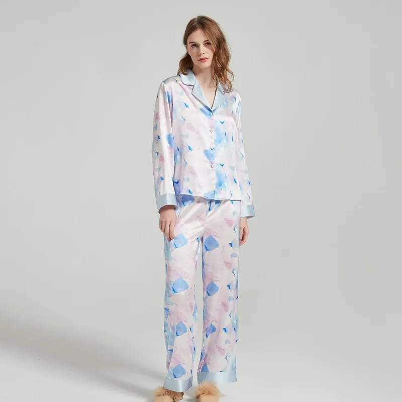 dongguan loungewear factory, dongguan loungewear  silk women suits  supplier
