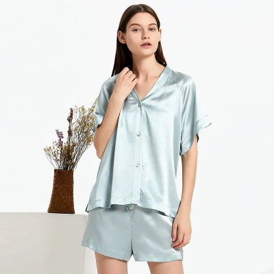 dongguan loungewear factory, dongguan loungewear  silk women suits  supplier