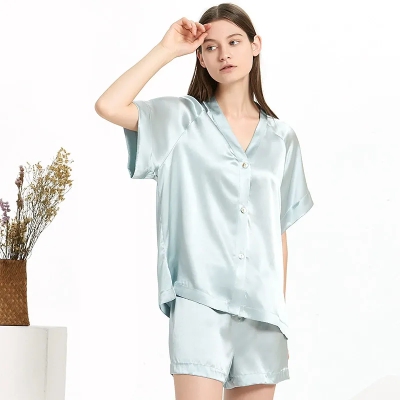 dongguan loungewear factory, dongguan loungewear  silk women suits  supplier