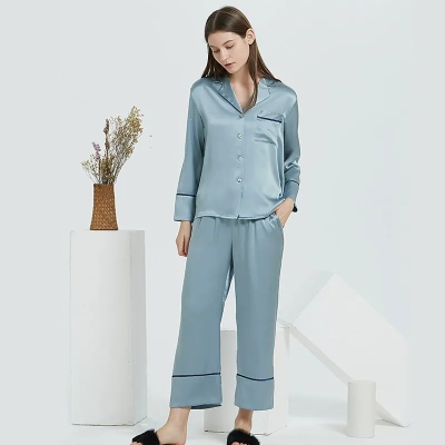 dongguan loungewear factory, dongguan loungewear silk women suits supplier