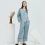 dongguan loungewear factory, dongguan loungewear silk women suits  supplier