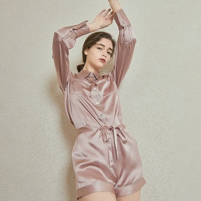 dongguan loungewear factory, dongguan loungewear  silk women suits  supplier
