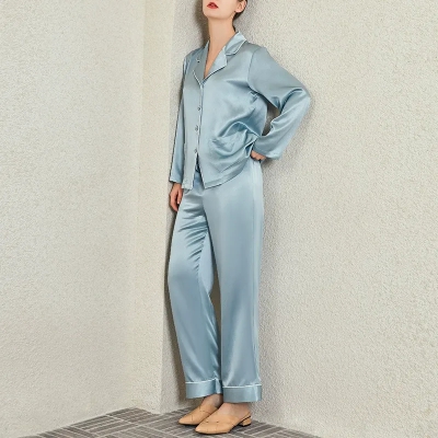 dongguan loungewear factory, dongguan loungewear  silk women suits  supplier