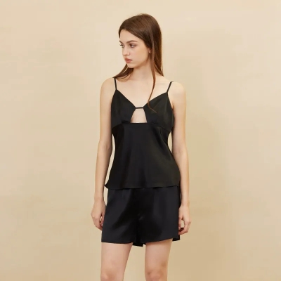 dongguan loungewear factory, dongguan loungewear  silk women suits  supplier