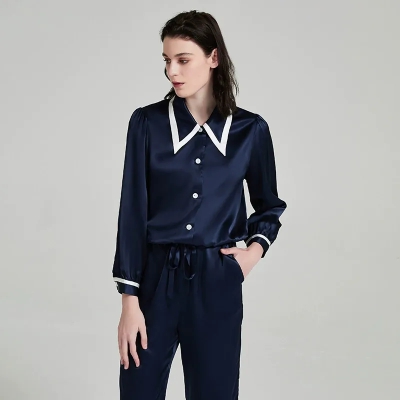 dongguan loungewear factory, dongguan loungewear silk women suits  supplier