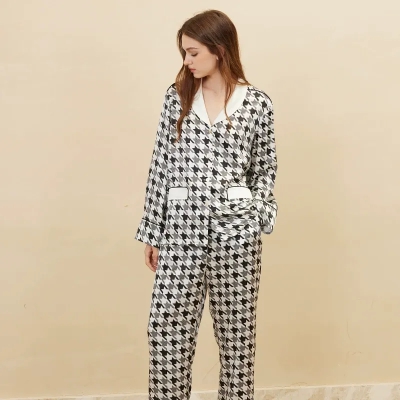 dongguan loungewear factory, dongguan loungewear silk women suits supplier