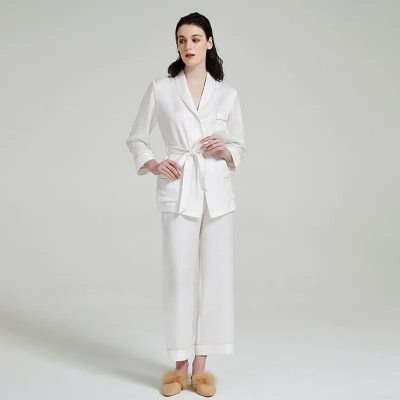 dongguan loungewear factory, dongguan loungewear  silk women suits  supplier