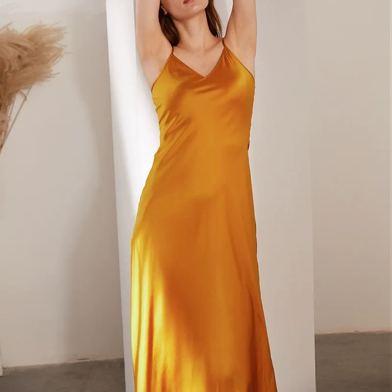 dongguan loungewear factory, dongguan loungewear  silk sleep dress  supplier