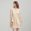 dongguan loungewear factory, dongguan loungewear silk sleep dress  supplier