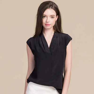 dongguan womenwear factory, dongguan womenwear  silk top  supplier
