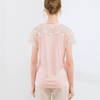 dongguan womenwear factory, dongguan womenwear silk t shirt  supplier