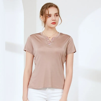 dongguan womenwear factory, dongguan womenwear silk t shirt supplier