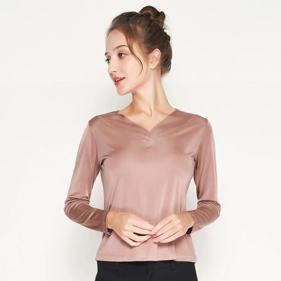 dongguan womenwear factory, dongguan womenwear  silk t shirt  supplier