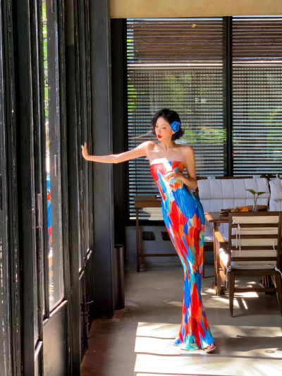 dongguan dress factory, dongguan dress  summer dress  supplier