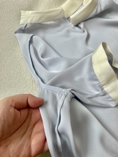 dongguan womenwear factory, dongguan womenwear  silk blouse  supplier