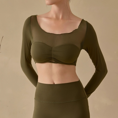 dongguan activewear factory, dongguan activewear  yoga top  supplier