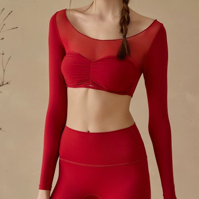dongguan activewear factory, dongguan activewear  yoga top  supplier