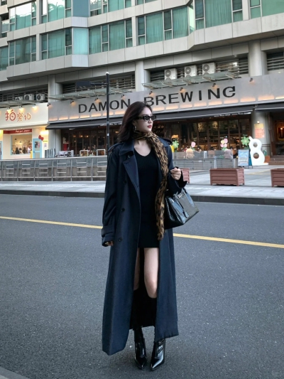 dongguan womenwear factory, dongguan womenwear  women overcoat  supplier